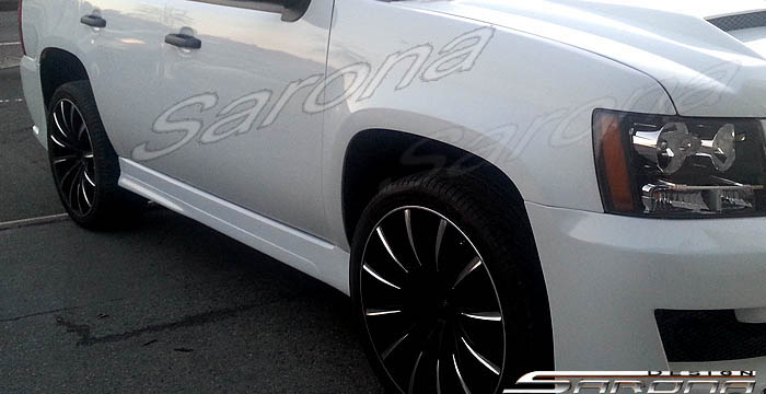 Custom Chevy Suburban  SUV/SAV/Crossover Side Skirts (2007 - 2014) - $675.00 (Part #CH-018-SS)